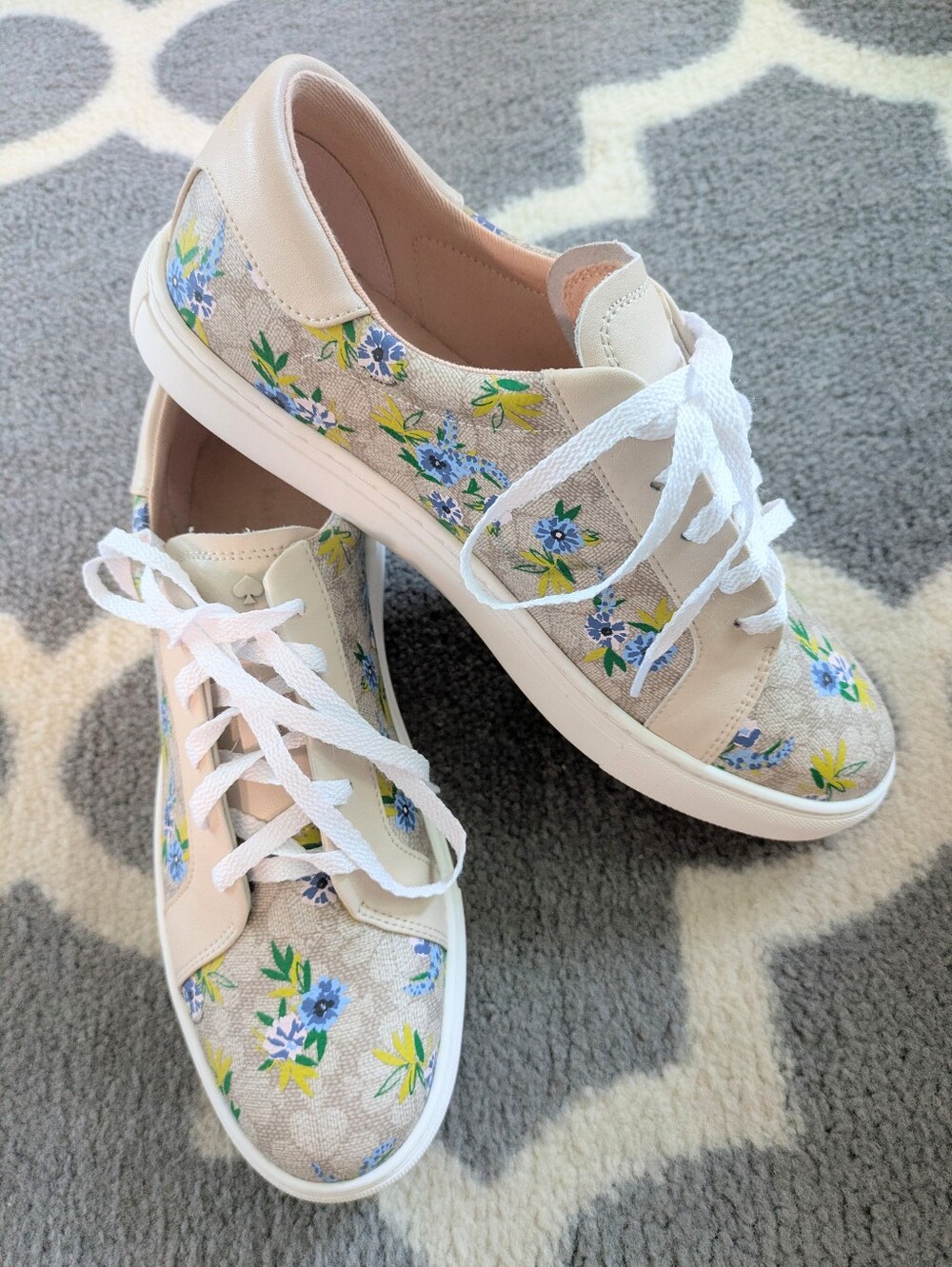 Kate Spade Erin Spade Floral Sneakers